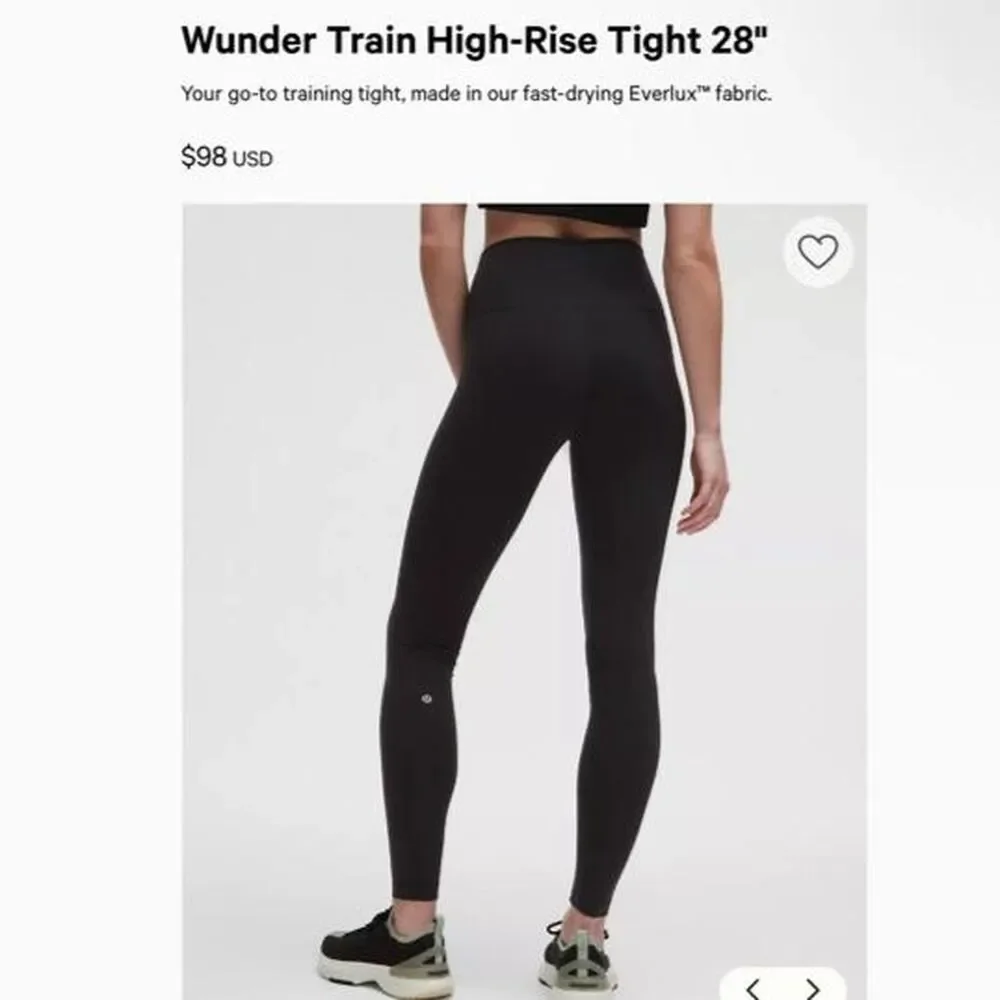 Lululemon Women's Black Leggings